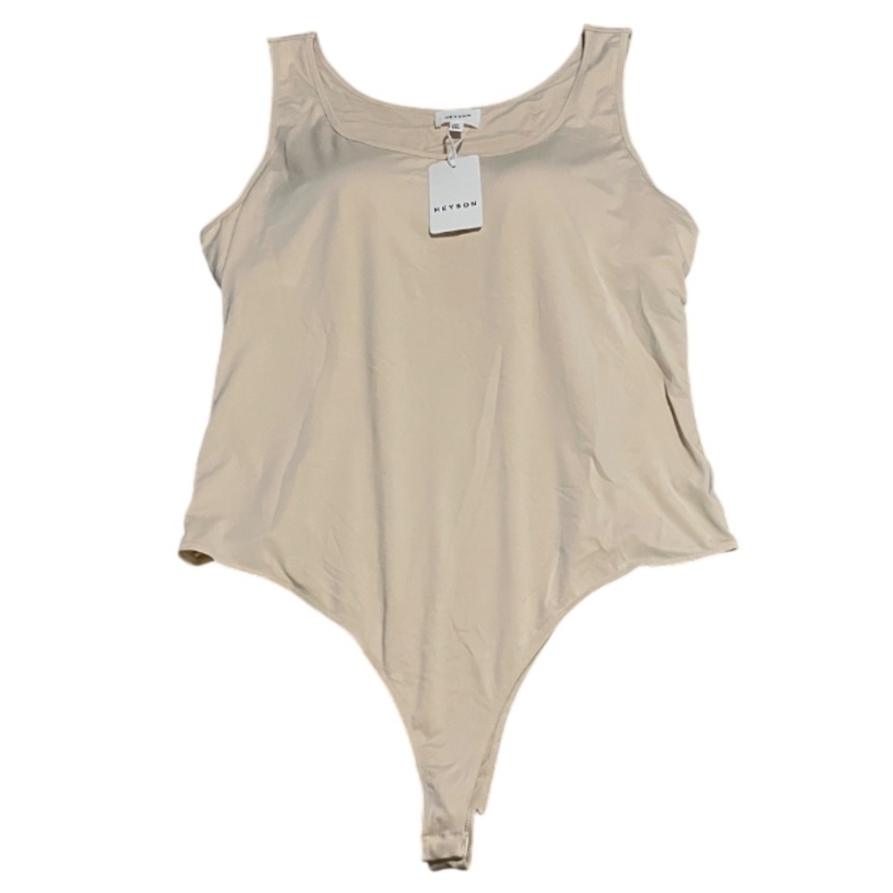 Heyson NWT Keep Me Around Bodysuit Beige 2XL